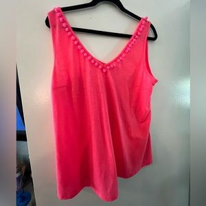 Lilly Pulitzer Neon Pink Tank